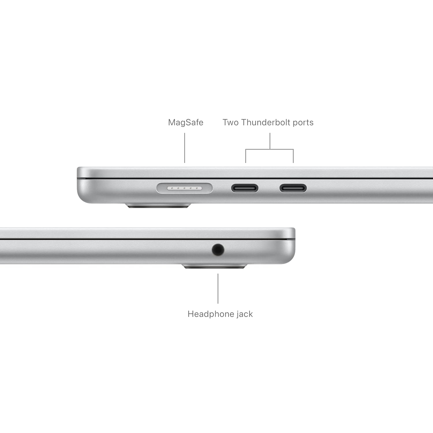(Refurbished) Apple MacBook Air 15" M3 - 16GB RAM, 512GB SSD, Liquid Retina - Silver | Excellent Condition - Image 4