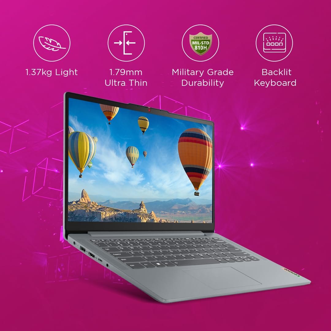 (Refurbished) Lenovo IdeaPad Slim 3 14" - Core i5-12450H, 16GB RAM, 512GB SSD, FHD | Excellent Condition - Image 6